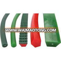 polyurethane pu rough top belt/urethane pu round cord